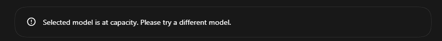 FoxRick01's tweet photo. @thsottiaux  getting this now nearly every day at least 3-5x times. Its for GPT 6.1 SOL - Medium (my daily driver) and I never really had it before. I just click retry and it works so might just be UI bug? https://t.co/CciIM4J5he