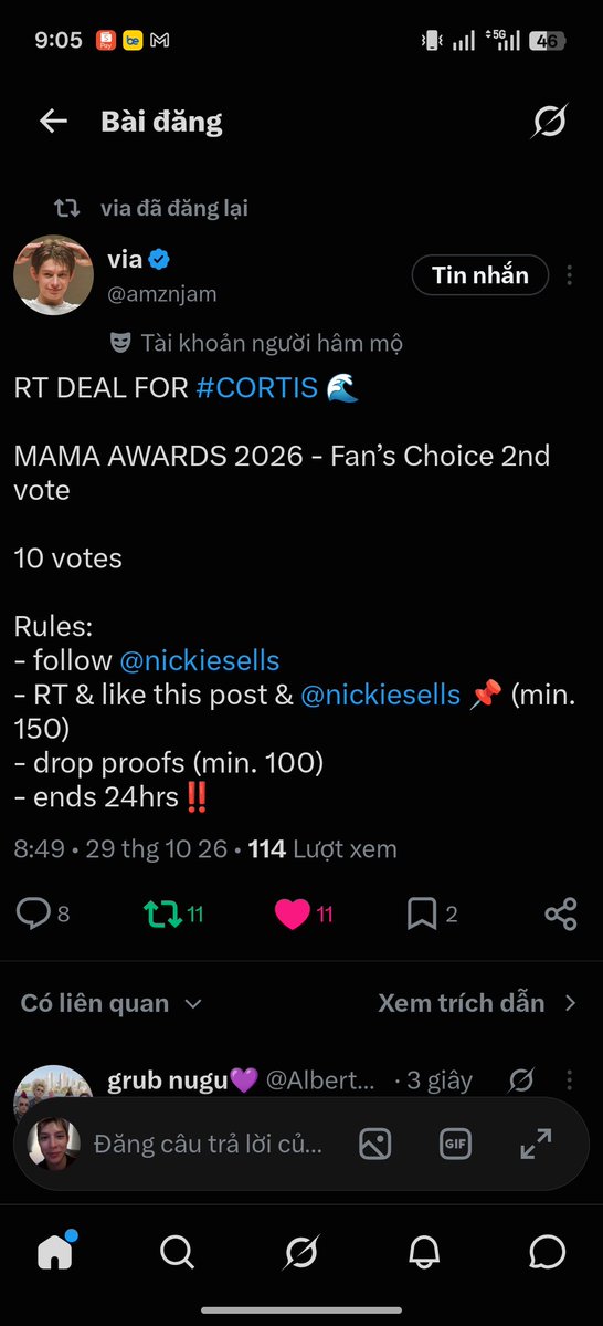 nuiji4o's tweet photo. @amznjam @nickiesells for #CORTIS https://t.co/Cx2LYDbO1J