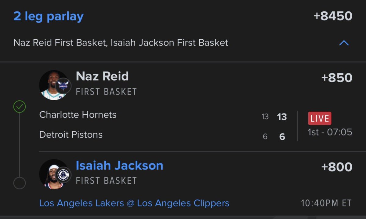 MRDOGOPARLAY's tweet photo. Isaiah, YOU’RE UP NEXT! 🔥💰 LET’S GET THIS CASH! LFG 🚀
@Playbook https://t.co/cbonHoAFrm