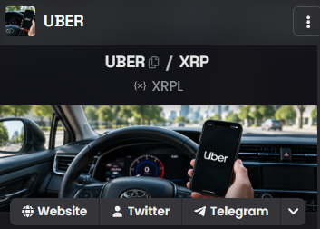 XrpUber's tweet photo. Good news, dear drivers! 🚘

$UBER now has an official Telegram for the community.

Hop in 👇
https://t.co/Ivh4GU0FW8 https://t.co/1wDzMboYvB