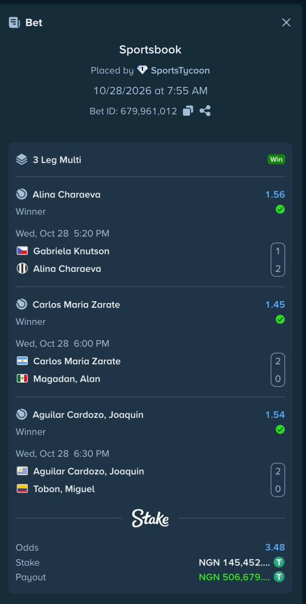 GreenTips01's tweet photo. 4 Odds combo won 
✨☘️🔥☘️✨🔥

 ₦500k Paid Out🧰  
     
   🚨Register STAKE here👇
https://t.co/12joXKwoif

Use Promo Code:STYCOON

💬 Send message to ‌ https://t.co/5deCmiTW2z to guide/Assist you on how to fund your stake account https://t.co/cEn8RKBqaO