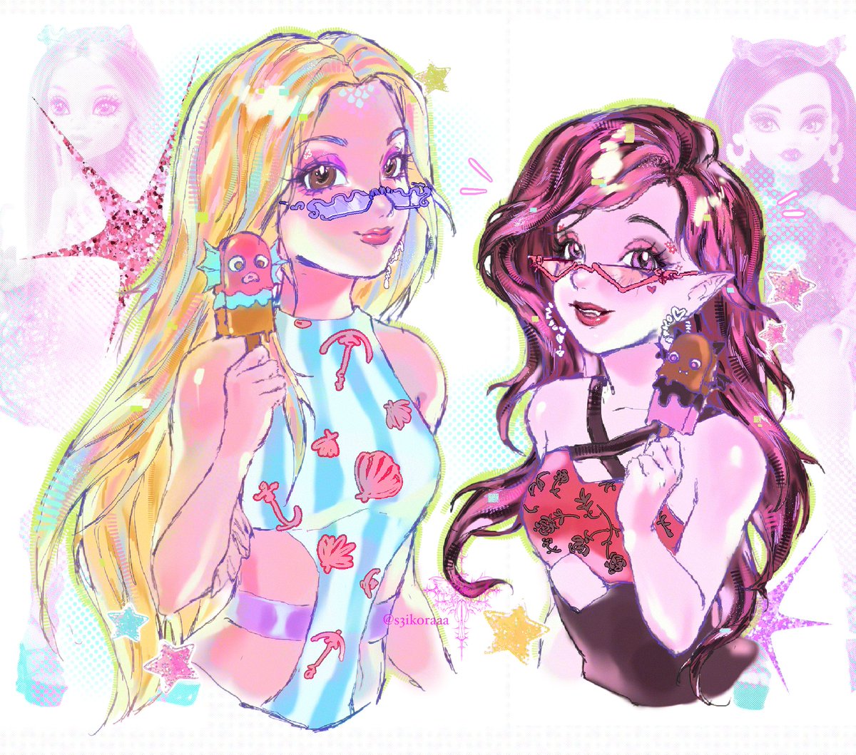 s3ikora's tweet photo. #MonsterHigh 🐚🍧🐬 https://t.co/S8filgncDs