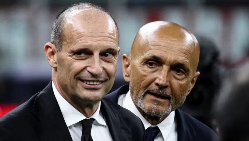 pisto_gol's tweet photo. L’#Inter brutta ma vincente -2:0-raggiunge in testa alla classifica la #Lazio, ma per i risultati di #Juve-battuta dal Genoa 2:0- e #Milan 2:4 in casa con il Bologna-la vittoria del #Napoli a Monza-4:1- porta gli azzurri a pari punti con i bianconeri, a quota 14. E domenica, nel posticipo serale, proprio tra Juve e Napoli si gioca la partita più attesa del campionato: chi perde rischia di uscire anche dalla zona Champions !