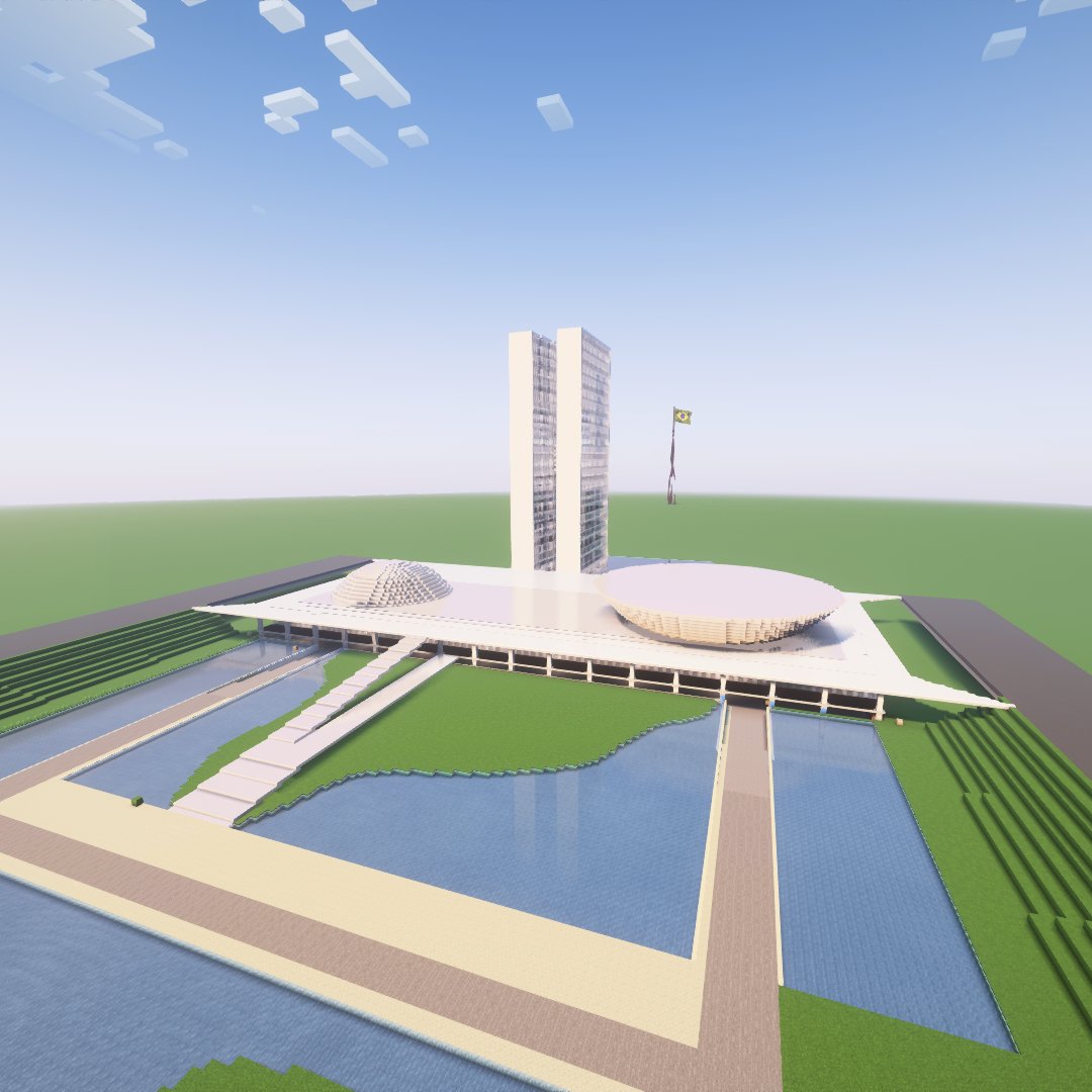 oocbrazill's tweet photo. AGORA: Flávio Bolsonaro anuncia criação de servidor no Minecraft para presidir o Brasil: 

"Nossa equipe está trabalhando duro para que o servidor esteja pronto até 5 de janeiro, dia em que tomo a posse como primeiro Presidente EAD da história desse país", declarou em comunicado. https://t.co/nJCBRjQflI