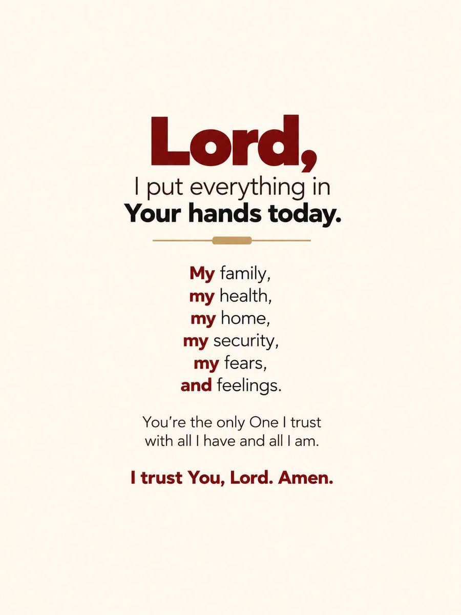 superbjulia's tweet photo. Keeping my family, health, and future covered in prayer. There is no safer place than in His hands.

Goodmorning🌞 https://t.co/2h1eljw7XC