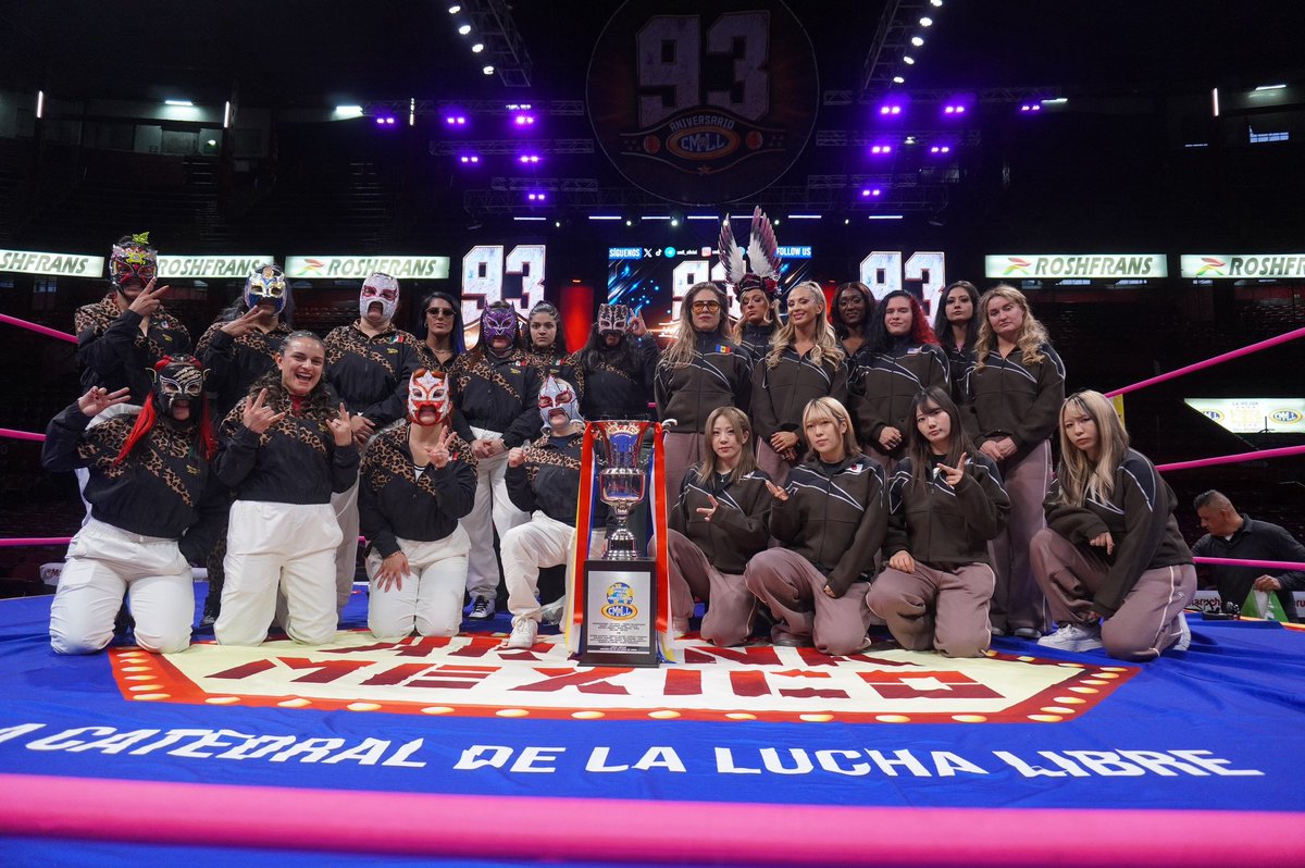 ringizui2's tweet photo. ■10月23日　アレナメヒコ「Grand Prix de Amazonas del CMLL 2026」

■出場選手

＜メキシコ軍＞
ペルセフォネ、テッサ・ブランチャード、セウシス、ジュビア、スカディ、キラ、サンダー・ロサ、インディア・シウクス、オリンピア、ガラ・ネグラ、ケイラ

＜世界選抜＝多国籍軍＞ https://t.co/qzF7jpodAV