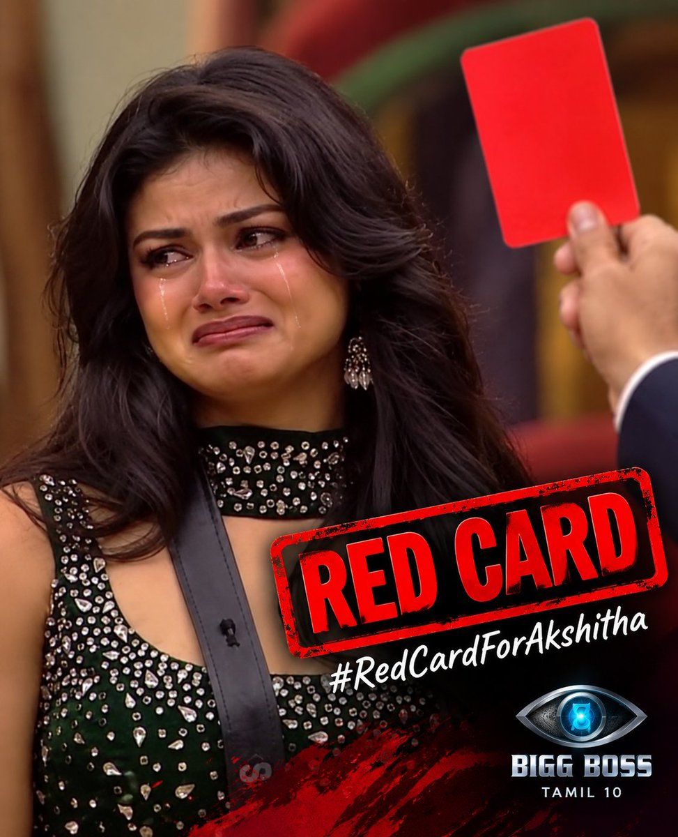 sanakreshika's tweet photo. #RedCardForAkshitha
#TTFVasan𓃵 https://t.co/3Pn913SltK