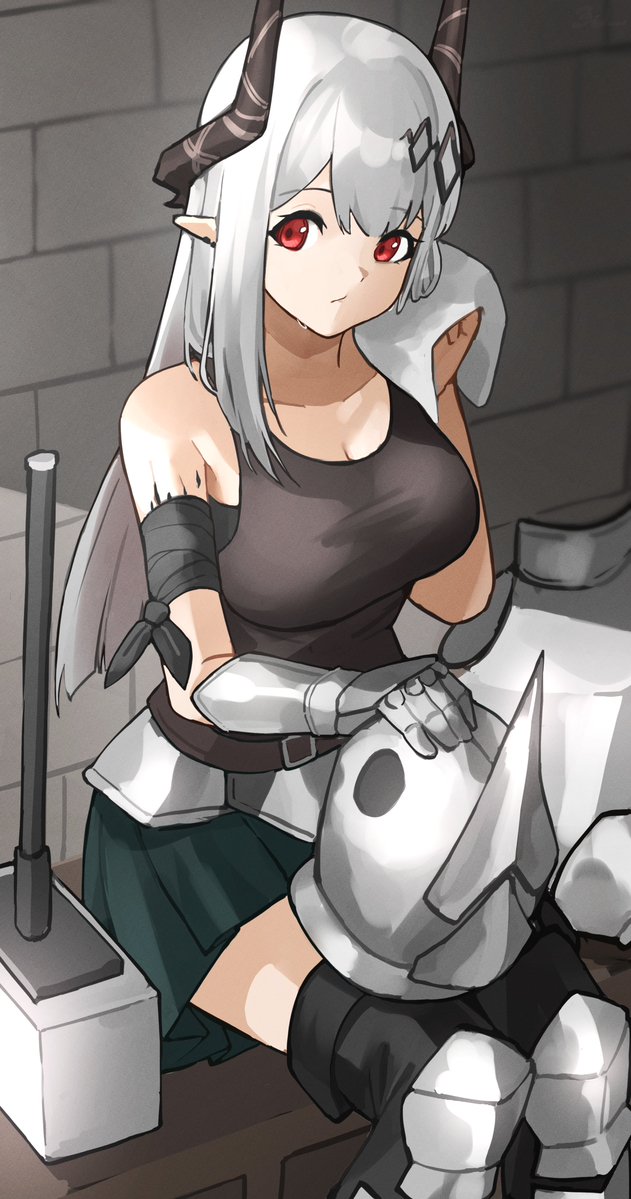 karaage3cl's tweet photo. Day28🛡️
#Arktober2026 #Arknights https://t.co/eTwG0FzwvW