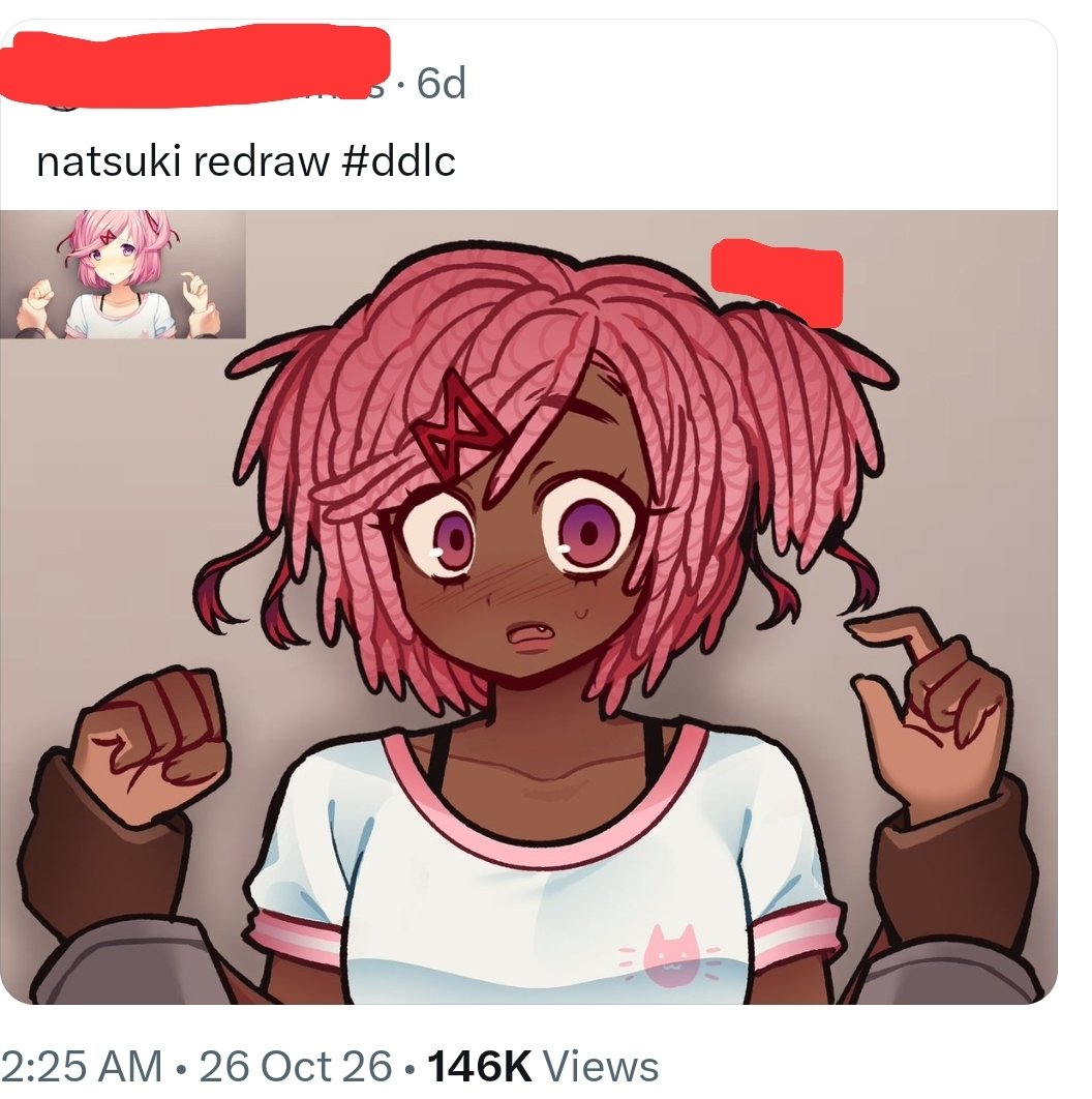 arnielf_9's tweet photo. niggas when they see a bunch of white surpremacists jumping an artist for making an anime character black: how can we make this about proshippers https://t.co/s2UiFRmGrj
