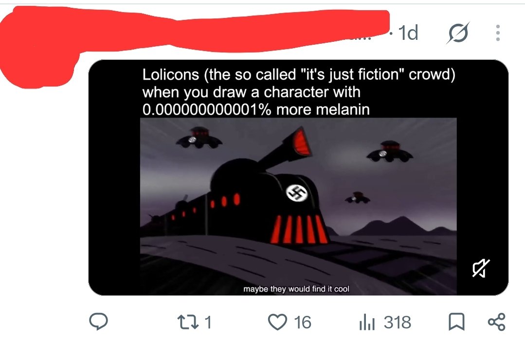 arnielf_9's tweet photo. niggas when they see a bunch of white surpremacists jumping an artist for making an anime character black: how can we make this about proshippers https://t.co/s2UiFRmGrj