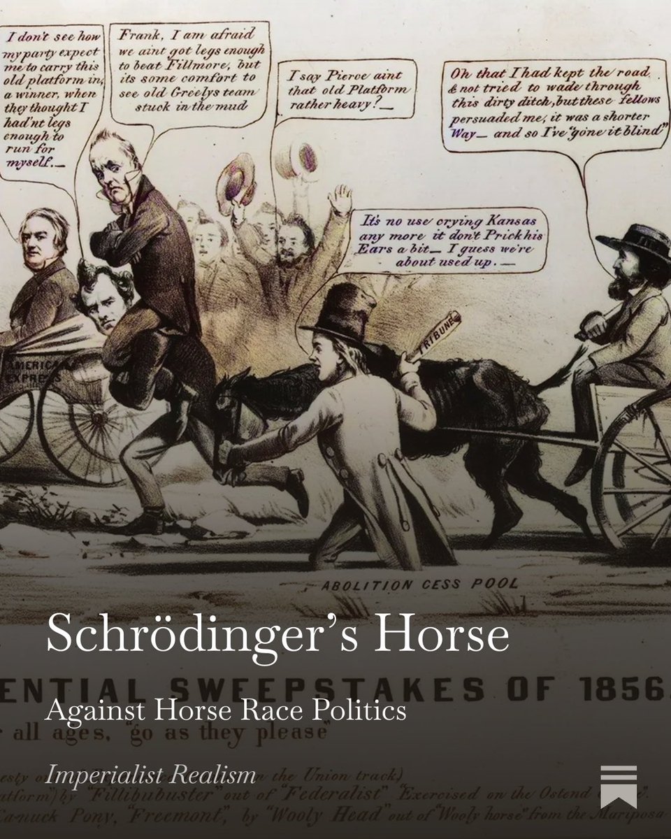dbessner's tweet photo. Everyone’s talking about the horse race. We’ve taken our piece on why the horse race sucks from behind the paywall! Free for all 

Link below https://t.co/gLbhuGEWDe