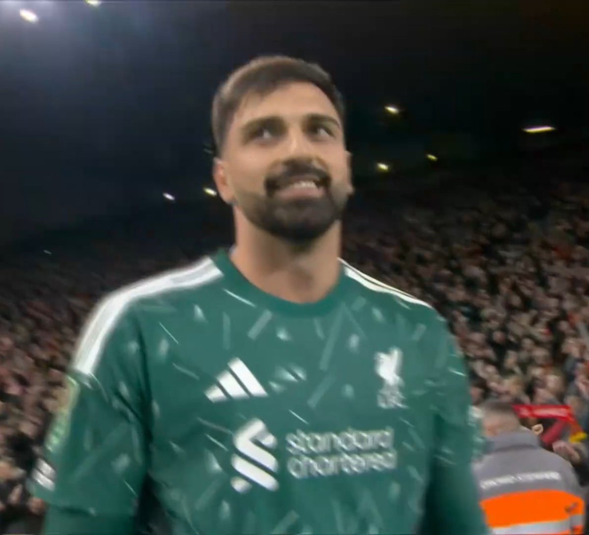Dez1246's tweet photo. I think the penalty debate can end now. Mamardashvili is better than Alisson in penalties. 🧤❌🔥 https://t.co/C7AdpJeDVl