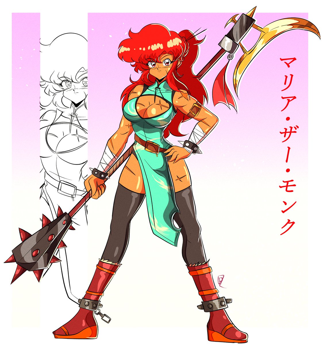 PitCloverDraws's tweet photo. Happy Belated Birthday to the sexy space mercenary, Space Maria~❤️

OC Belongs to @AngryangryD 

Sorry I didn't have time to cook up something new for ya lol https://t.co/S6xYDSOhd7