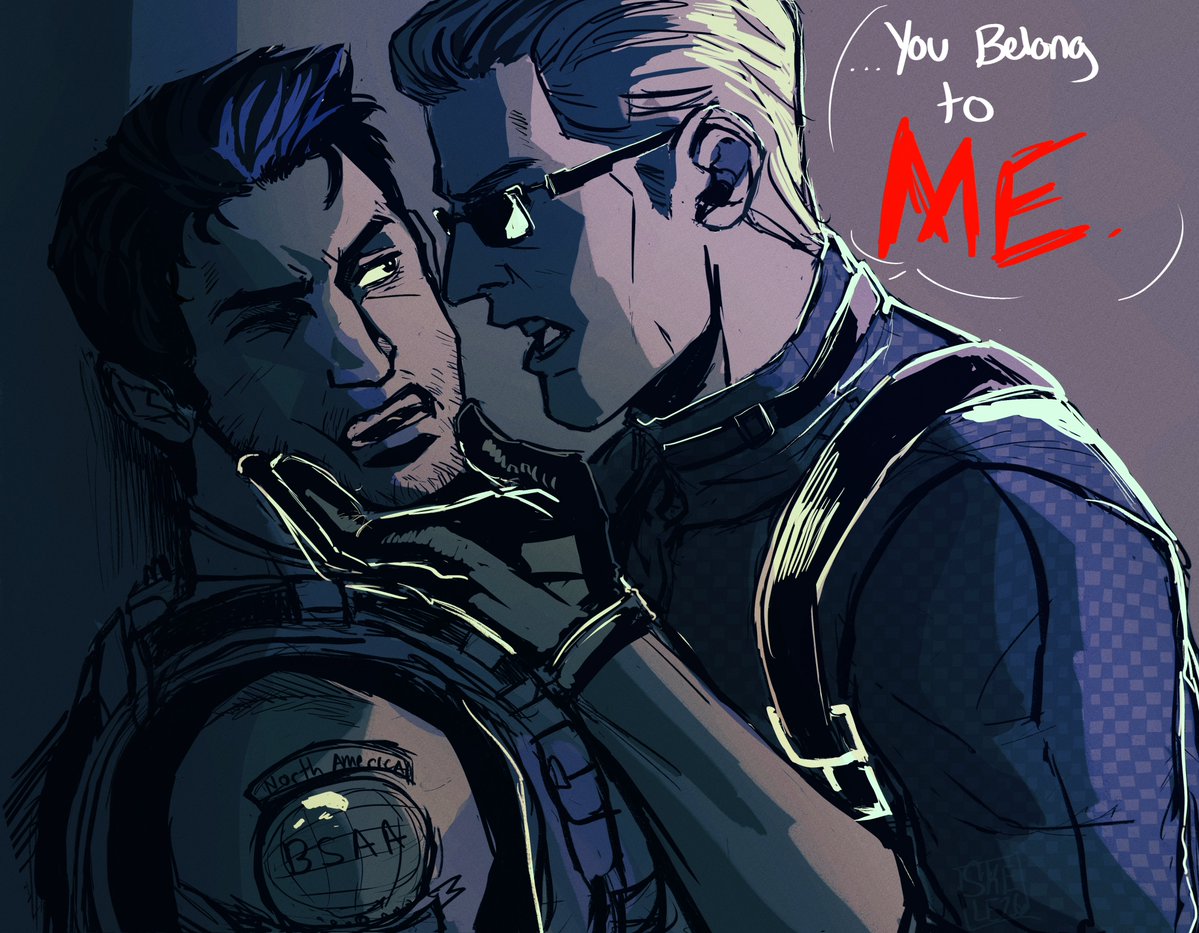 skelesass's tweet photo. its Wednesday, my dudes
#ResidentEvil #RE5 #ChrisRedfield #AlbertWesker #chrisker #sketch https://t.co/UmiD6aERE4