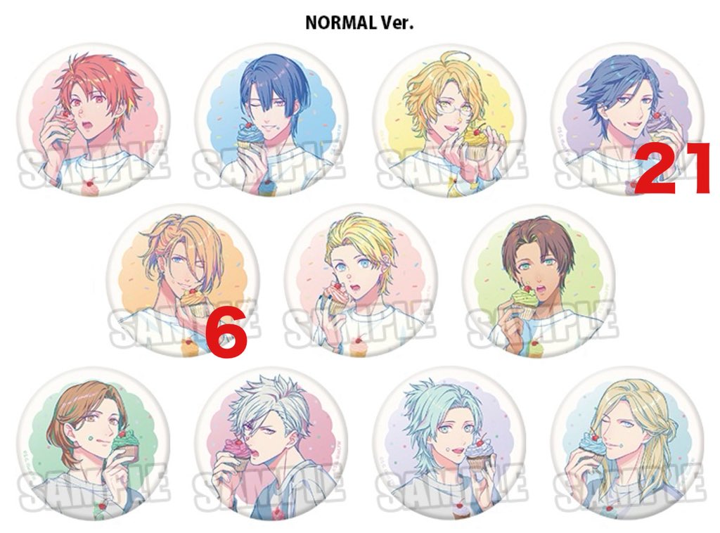 8_0816_183cm's tweet photo. 【交換/譲渡】 うたプリ BGS 缶バッジ

譲┊N トキヤ レン
       SP ☆レン セシル

求┊蘭丸 定価+送料

交換譲渡に優劣ございませんが、譲渡の場合☆はN同数〜含むお取引のみ。
郵送または名古屋手渡し可能です。
お心当たりのある方はお気軽にお声掛けください。 https://t.co/P5Z97vqszH
