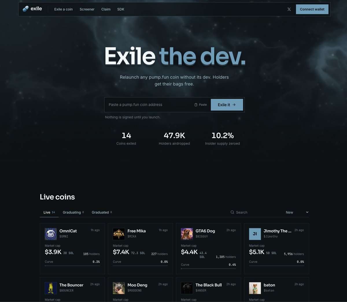 use_exile's tweet photo. UI Update:

Eliminated the clutter and made it way more cleaner and straight to the point! https://t.co/iCBDDNwyPx