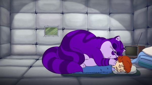 hulltry's tweet photo. Have we ever considered that Friend is just Kris’ depression kitty? https://t.co/RRZGnSU7sd