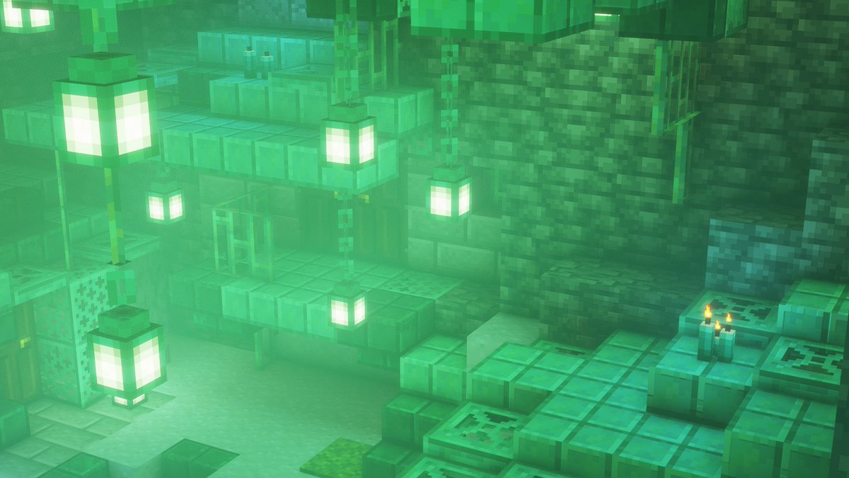 ismpofficial's tweet photo. Without sun, they’ll always seek out light.

#minecraftㅤ #Minecraftbuilds #minecraft建築コミュ #inversionsmp https://t.co/r0d06robcE