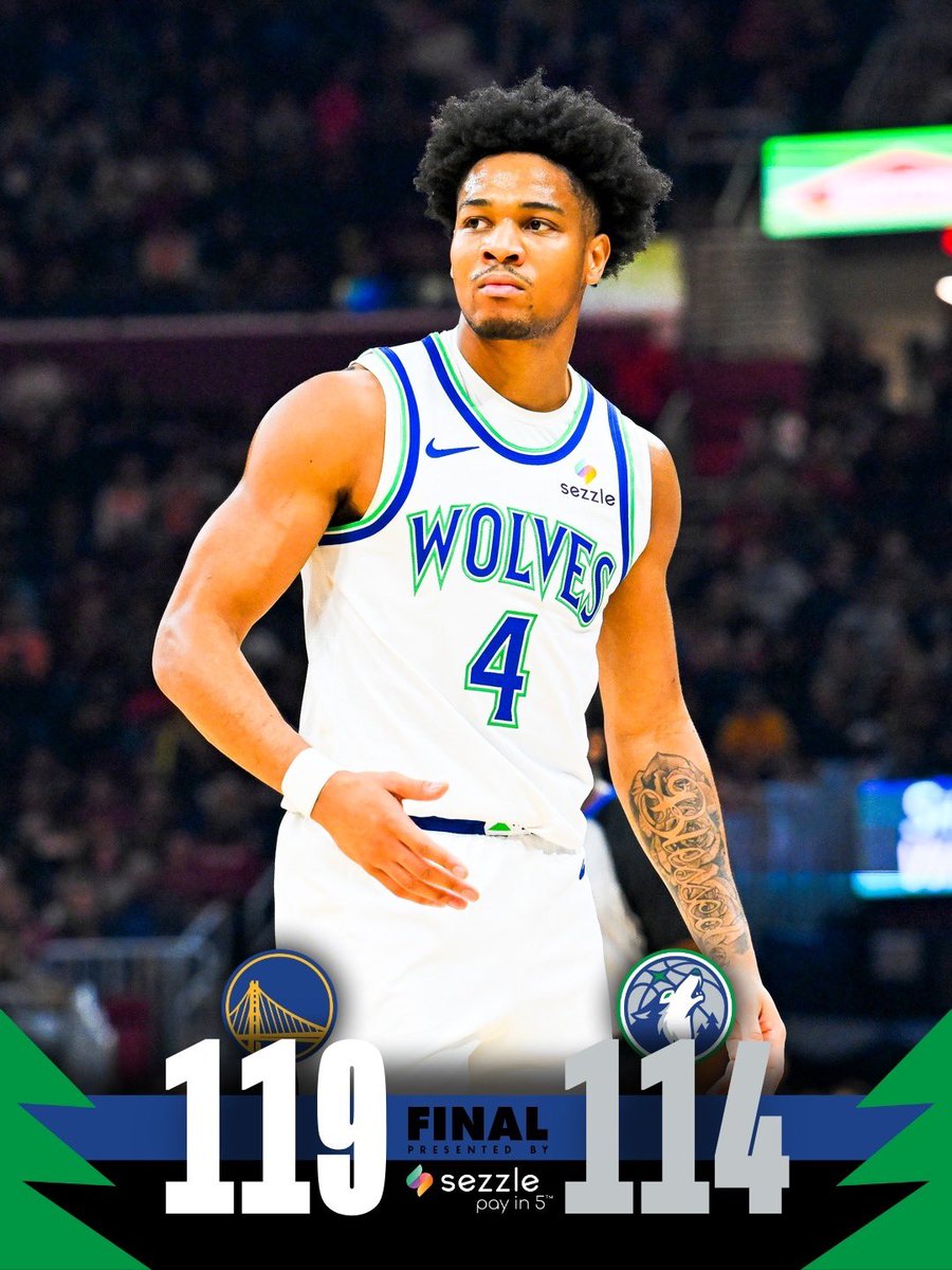 Timberwolves's tweet photo. proud of our fight. https://t.co/5iVNRO9hbN