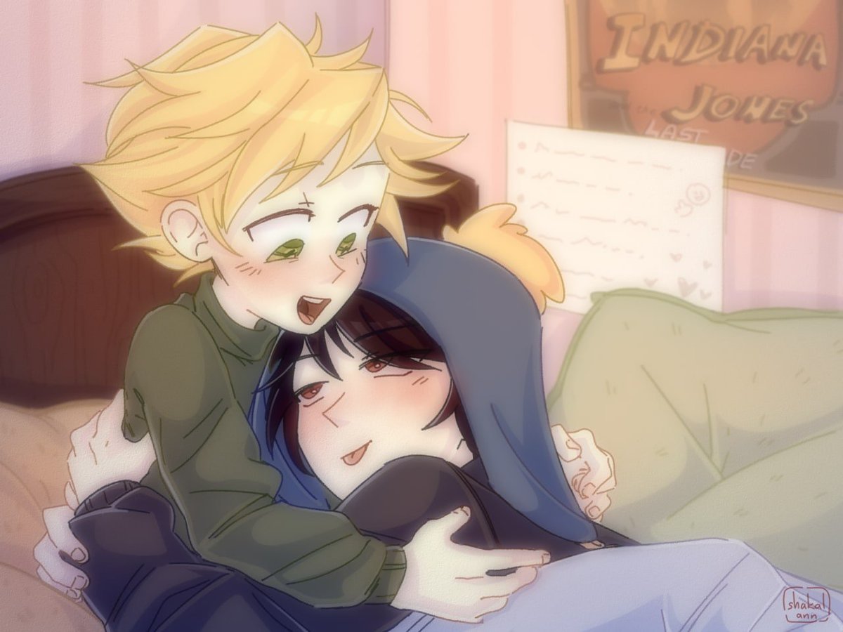 shakal_ann's tweet photo. Happy Creekanniversary!🥹💙💚

Do you remember what they looked like at the very beginning?🤧🤧🤧
#SouthPark https://t.co/kczVIizkoV