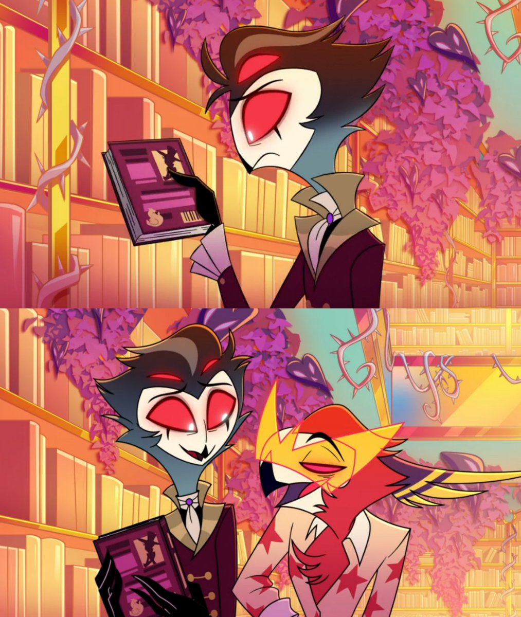 TheCartoonBase's tweet photo. ‘HELLUVA BOSS’ Season 3 Part 1 finale had a Lucifer Morningstar Easter egg from ‘Hazbin Hotel.’ https://t.co/pLKcMnBpo6