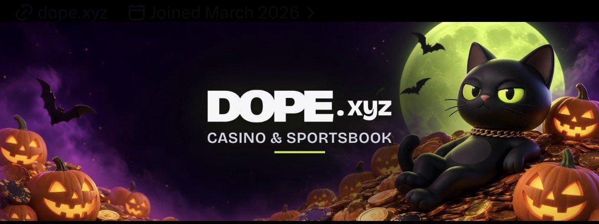 cursedhiro999's tweet photo. The worst decisions of the human being is to put your luck on the hands of others, that's why we invite you to @Dopexyz where everything is completely transparent and your destiny in the game is exclusively directed by you

$5.3m in public wallet live (another $25m in private wallet)

https://t.co/o5AAqXVOop

airdrop coming up based on activity and contribution to dope ($10m+ being put into this)

https://t.co/80woqielGP

you need just in one place!

https://t.co/OHEUA6xOpj