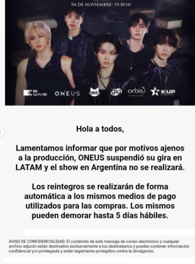 OneusArgentina's tweet photo. ❗❗❗❗❗❗ https://t.co/VWDKfdUXBS