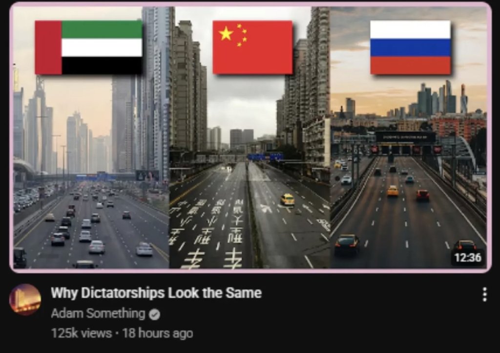 lancey_ee's tweet photo. Dictatorship is when big road https://t.co/KXqE7zz0l1
