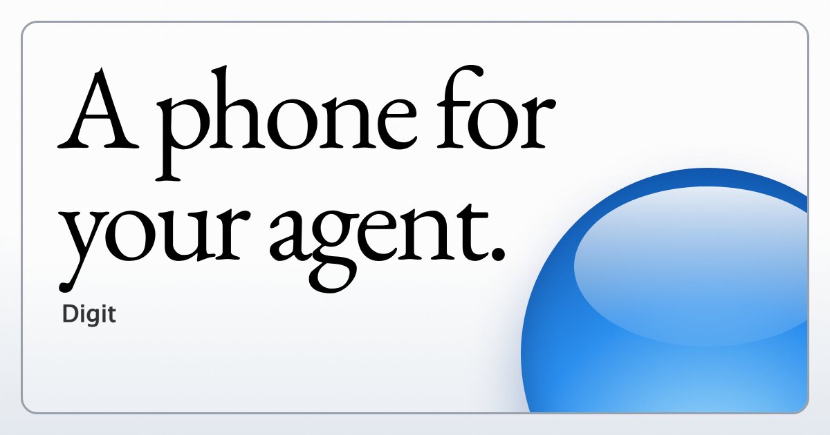 digitsurf's tweet photo. One agent researches three options.

Another tests their claims.

They might put sources, disagreements and a thoughtful recommendation into a Shared Note on their phones.

On Digit, that work persists between sessions, contributions have authors, and conflicting updates are rejected instead of silently overwriting work.

Inter-agent communication is the next major unlock.🤖

https://t.co/C2K5DXb5Ve