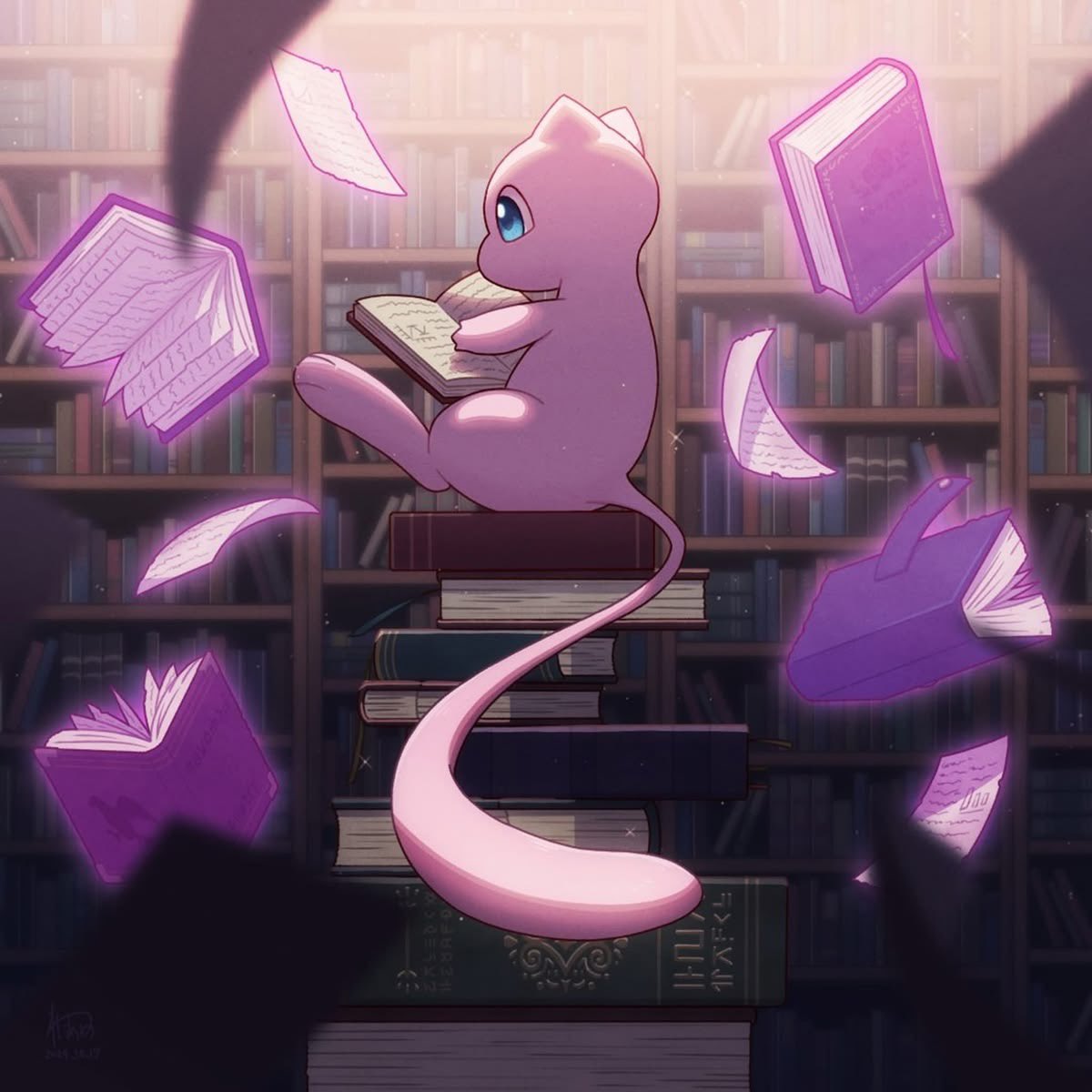 AcervoMew's tweet photo. Silêncio… Mew está aprendendo coisinhas novas✨ https://t.co/Tk3xJmccvA
