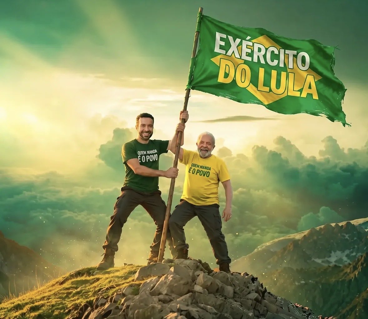 thelollishow's tweet photo. A live do Exército do Lula voltou 🫡

#LiveDaVitoriaAmanha https://t.co/xopXCwSs39