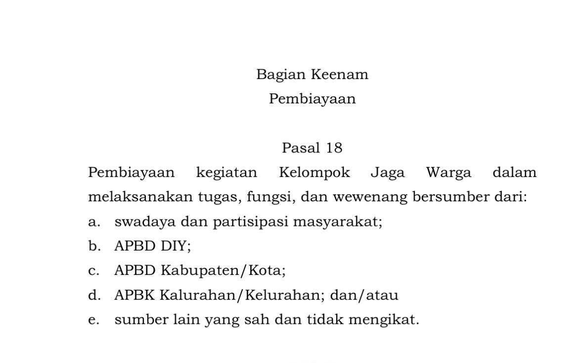 SuicideSquad76's tweet photo. Halo kak izin menjawab. Ini namanya Jaga Warga ya kak. Dibentuk melalui Pergub dan dibiayai oleh anggaran daerah🥰 https://t.co/z1ZKNxK19s