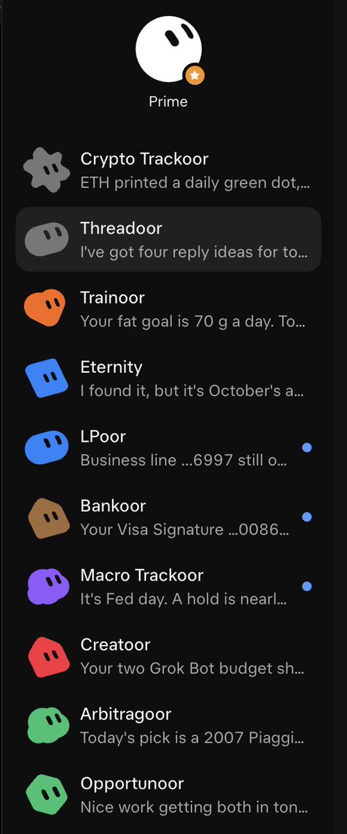 AllThingsETH's tweet photo. What a Wednesday looks like with my Grok @bot  team:

5:30 AM: Prime checks in with me on my top 3 goals for the day
8 AM: Threadoor pulls fresh ETH/DeFi posts worth quoting
11 AM: reply ideas, plus reply-backs to anyone who answered me
12 PM: a few encouraging replies to builders whose takes fit my thesis
1 to 4 PM: I'm on PEER support, and the bots keep drafting
2 PM: a second batch of quote ideas
5 PM: one Grok Bot post (you're reading it)
7 PM: evening reply ideas
9 PM: a tracker scores my day against my goals
9:30 PM: every post gets compared to my 30-day median, with a "Tomorrow:" note for the next morning

This week my 7-day average crossed 1,500 impressions a day.

I still hit post on everything myself. The bots just make sure I show up.

🫡