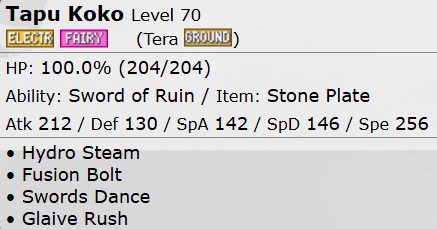 temp6t's tweet photo. yo this random tapu koko set is diabolical https://t.co/Ajub0mijak