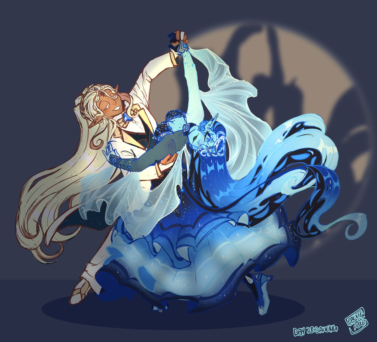 Jackie_Mae002's tweet photo. Day 28: Dancing

#ShadowVanillaTober2026 #crk https://t.co/IWbgRmyMhG