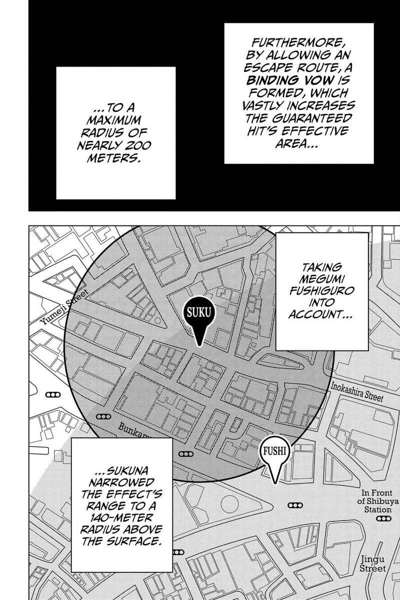 Theworldwuw's tweet photo. Casual yuji has a larger range than sukuna maximum domain range https://t.co/KGNrCeqYOC