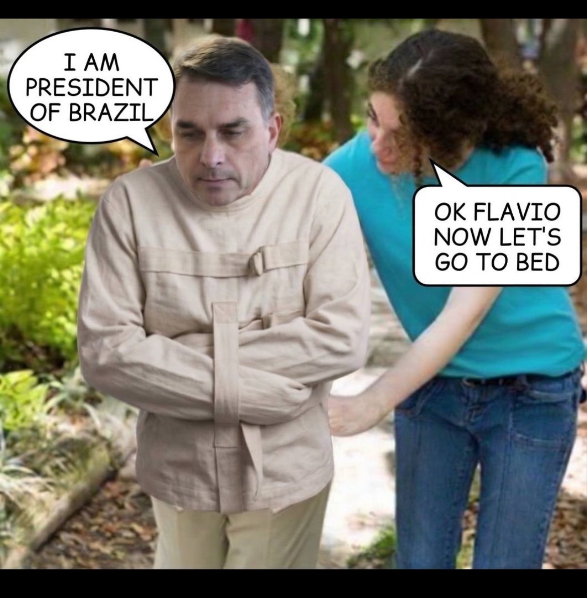 _laispb's tweet photo. E no final ele é quem está em psicose política https://t.co/tnBTgyJNqZ