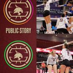 Photo by Texas State Volleyball (@TexasStateVball)