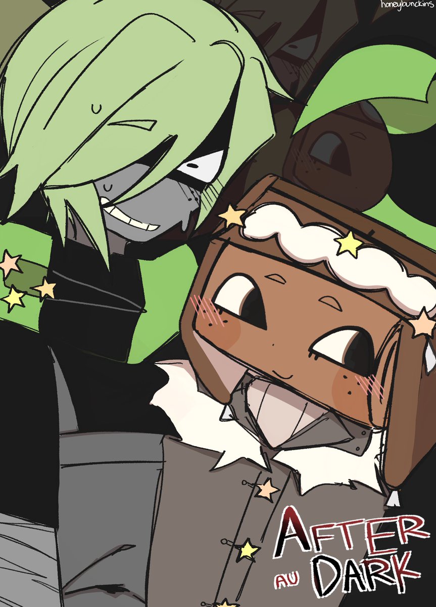 honeybunckins's tweet photo. AfterDark au by @_ONEMANCULT_ 

#dandysworld #fruitcake https://t.co/juW4PrpB1M
