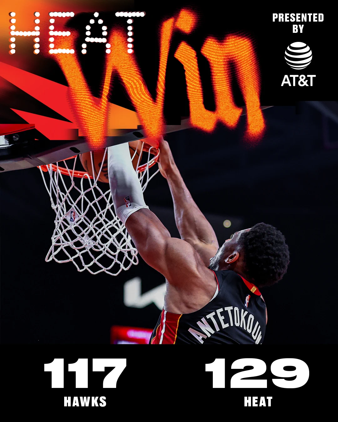 Hawks 117-129 Heat | NBA Regular Season