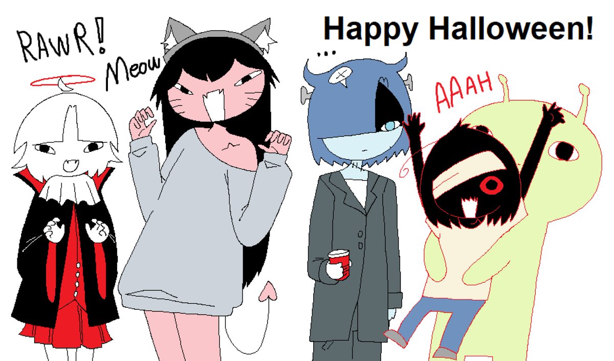 ChewChewer's tweet photo. Who has the best costume? https://t.co/fgbKe1MVvB