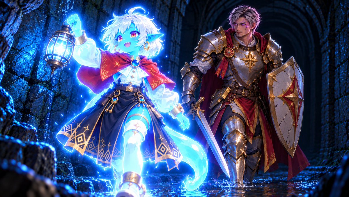 ZepTherion's tweet photo. @Pyndragon @OctaviusBone @Purple8419 I liked that angelic knight you made. I'd love to see some D&amp;D/knights of the roundtable armor outfits. Was thinking it'd be fun to put people in dungeons on quests.
Made this for Ooze. https://t.co/KOLzwwnV5M