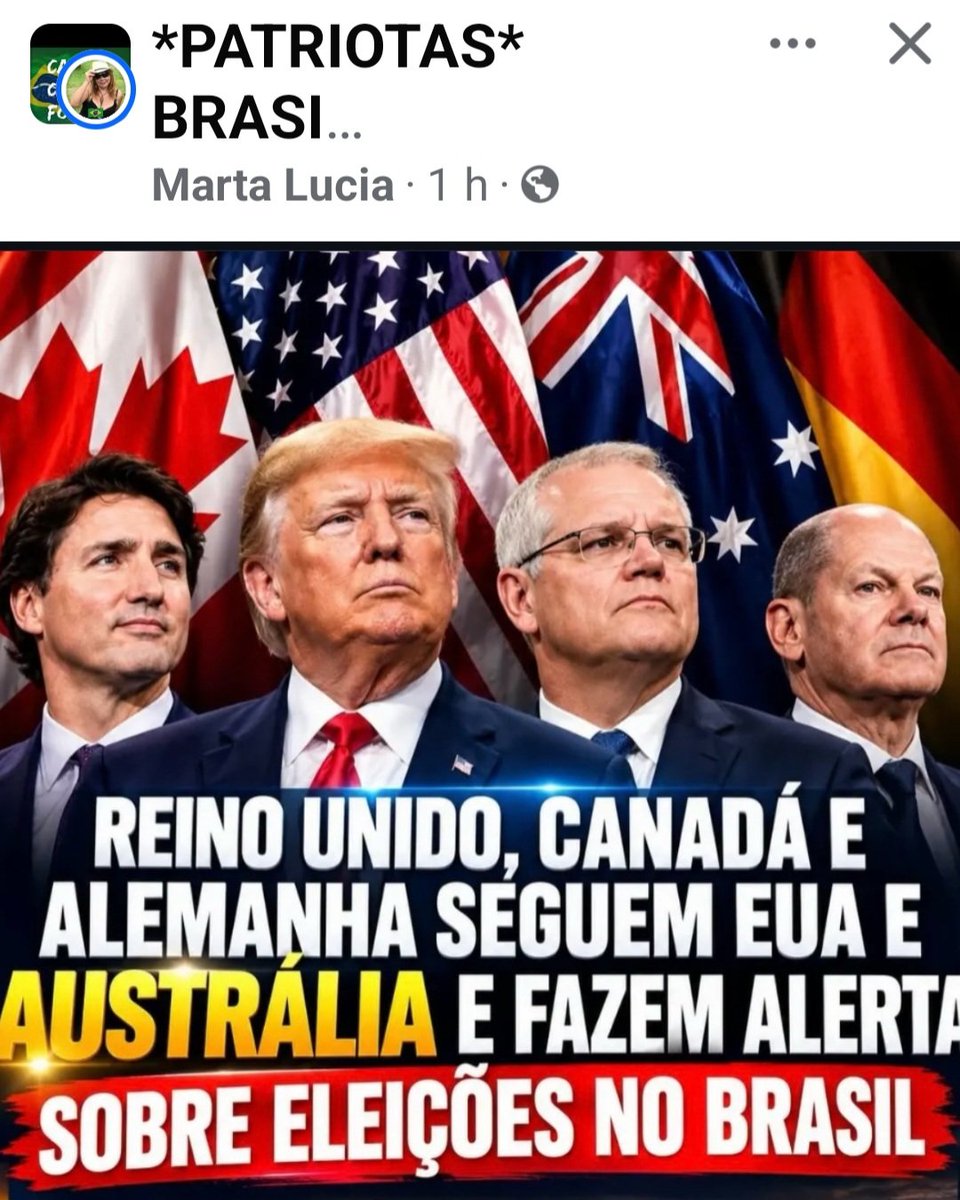 JoaraFrei's tweet photo. 🔥Vocês viram o alerta da Fuzileira Naval americana Alice?  
Se prepare, o que virá vai ser grande! 🙏🇧🇷🇺🇲🍿🍿🍿

@alicefuzileira https://t.co/eMpTiLa7cJ