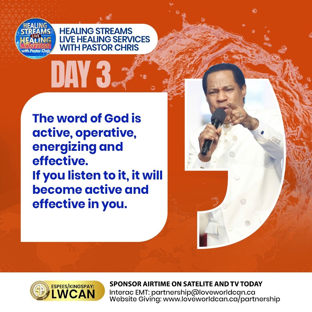 lwcantv's tweet photo. DON'T SCROLL PAST THIS VITAL TWEET FROM LOVEWORLD CANADA 🔥🔥🔥

KEY HIGHLIGHTS FROM HEALING STREAMS LIVE HEALING SERVICES WITH PASTOR CHRIS - OCTOBER 📍

Visit us https://t.co/8xUbO7AcPr ✅

#loveworldcan https://t.co/5cuRcOZQz4