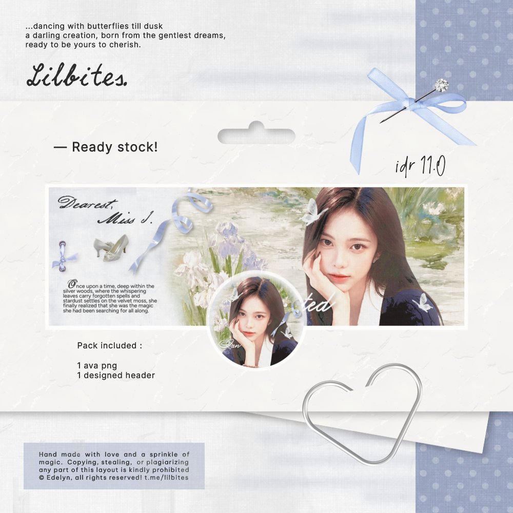 shicsia's tweet photo. A repost would be appreciated! <33

Halo, 4 layout ready stock { Wonyoung, Irene, OA, dan Ian } sudah siap kamu jemput— !!
Cukup tukarkan https://t.co/Xc3l4r8Cr1 koin, untuk membawa pulang layout cantik ini ..（ ♡ ）

Bisa ketuk DM atau Tele-ku jika berminat 🍓🌱

#zonauang https://t.co/94C6tN35K0