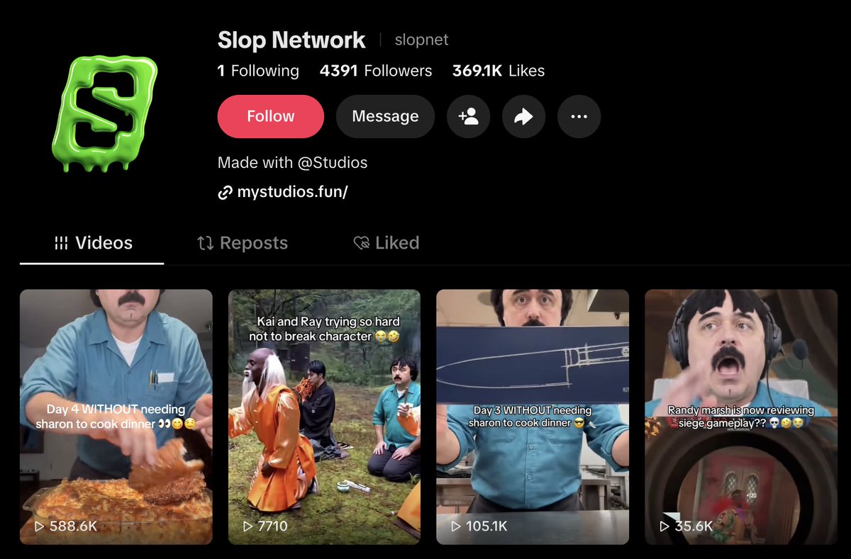 lycavallo's tweet photo. A Studios Recast just did 600k views in 3 hours on TikTok

Infinite virality @mystudiosfun https://t.co/HsSJQMF7OR