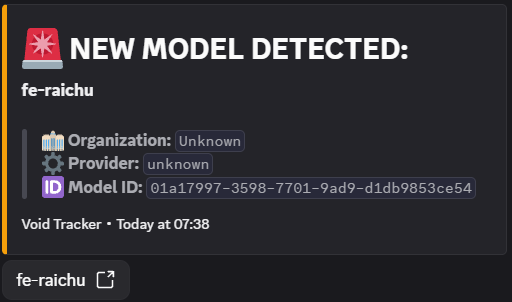 auricxofficial's tweet photo. Looks like this is an OpenAI model !! https://t.co/ogkyQJ4SzK