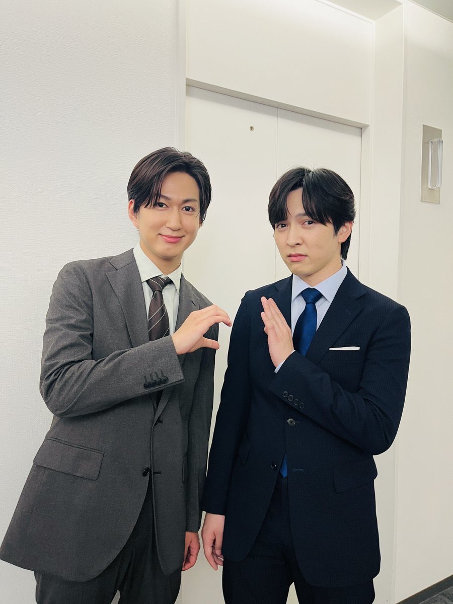 ___hymnfy's tweet photo. いつもお断りする側（）の彪馬くん、今回仁人さんにお断りされてて可愛い🥹🥹🥹 https://t.co/2M0oAYwNLH