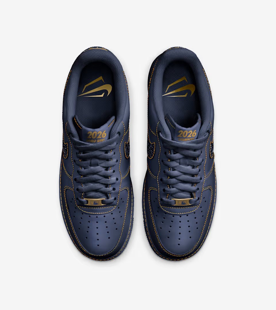 nicekicks's tweet photo. Nike Air Force 1 Low "Milwaukee Brewers" 2026 World Series Champions is now available for PRE-ORDER
*Product ships by 03/24/2027

📲 https://t.co/XvJaoJfRI9 https://t.co/UX46yTE4H1