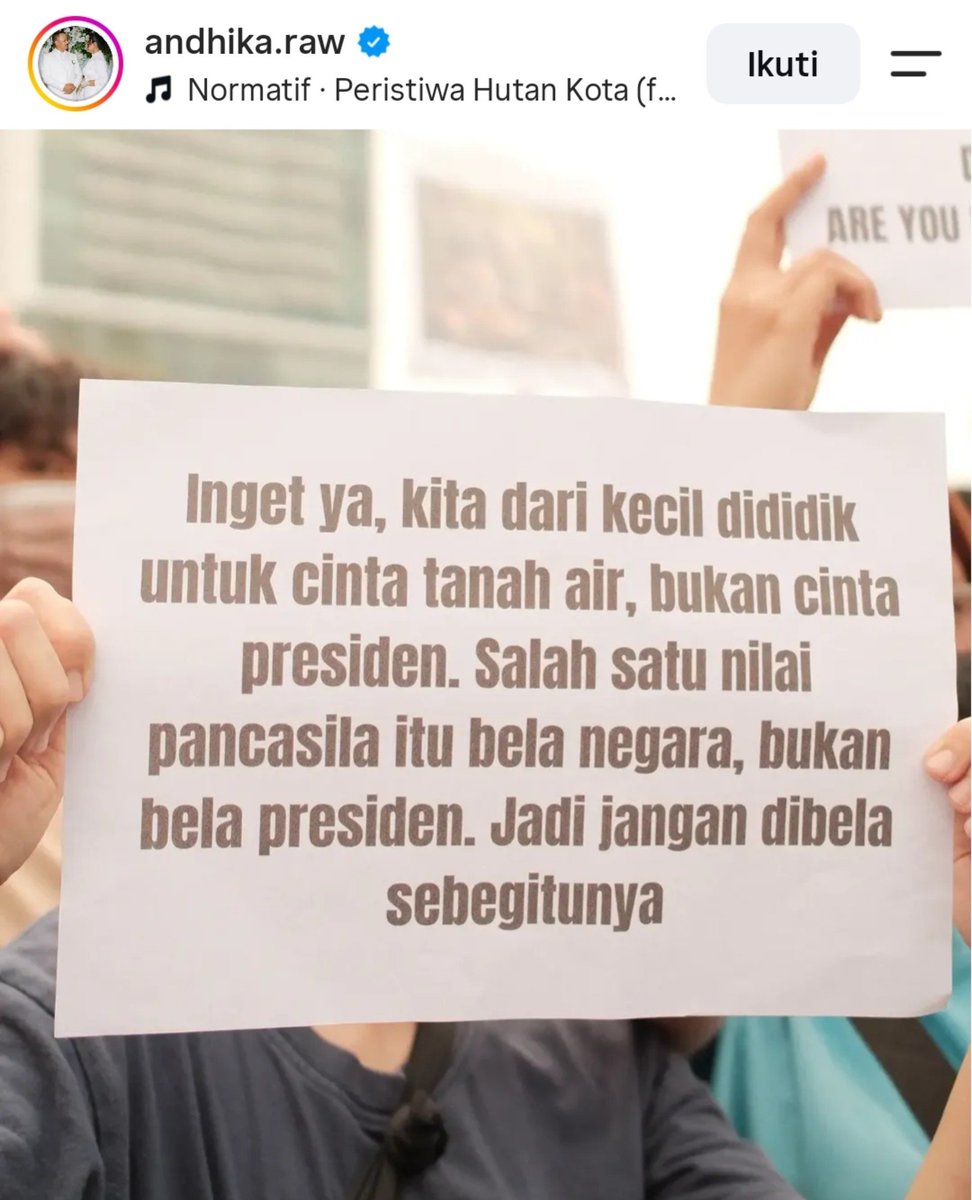 peachyjeyya's tweet photo. no caption needed, everything's already right there on the poster

#INDONESIASADAR https://t.co/P2cC6MgE3k